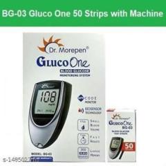 Dr. Morepen glucometer with 50 strips Glucometer