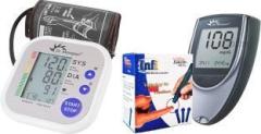 Dr. Morepen Healthcare Combo OF Dr Morepen Bp02, Glucometer And Infi Lancets Pack Only Bp02 Bp Monitor