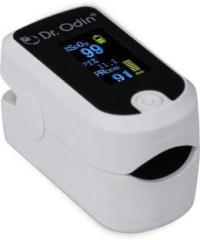 Dr. Odin fingertip digital pulse oximeter oxygen saturation monitor with perfusion index, heart rate and spo2 levels oxygen meter with OLED display for adult and child Pulse Oximeter