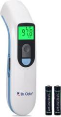 Dr. Odin Infrared A 200 Non contact Forehead thermometer for Body & Object Temperature Detection with C and F Switchable Function, 1 Second Reading, Dual Color Changing Screen, Large LCD Display, 25 User Memory, Auto Power Off Thermometer