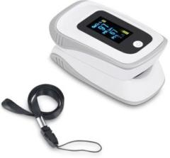 Dr. Odin Pulse Oximeter Fingertip +PI TY 01, with Pulse Sound Display Alarm Alert, Oxygen Saturation monitor and SPO2 Function Pulse Oximeter Fingertip +PI TY 01 with Display Alarm Alert | SPO2 | White Pulse Oximeter