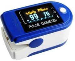 Dr Pacvu High Accuracy Fingertip Pulse Oximeter, SpO2, Perfusion Index with OLED Display Pulse Oximeter