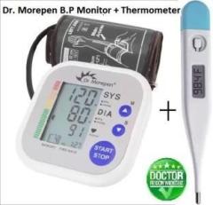 Dr. Select Thermometer With Dr. Morepen Blood Pressure Monitor BP02 Bp Monitor