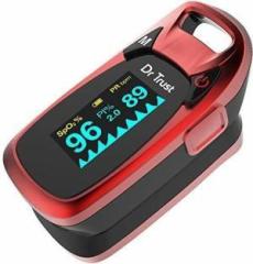 Dr. Trust Professional Series Finger Tip Pulse Oximeter With Audio Visual Alarm and Respiratory Rate Pulse Oximeter