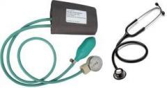 Dr Yonimed Aneroid Sphygmomanometer BP Dial Type With Stethoscope Bp Monitor