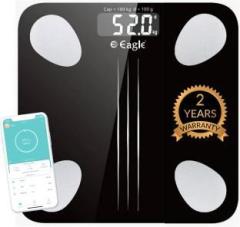 Eagle EEP1001A Smart Connected Digital Weight Machine with 4 Sensors Capacity 180 kg Weighing Scale