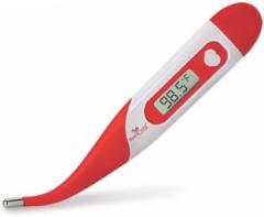 Easycare Waterproof Flexible Tip Digital Thermometer with Storage Case | Fever Alarm & Beeper Alert Thermometer