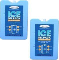 Ecommercehub Ice Gel Pads Packs, Extra Large Size Suitable for heavy Cold Items Carriers Full Sealed and Leak Proof Packs, Multipurpose Use Cold Pads XL Pack