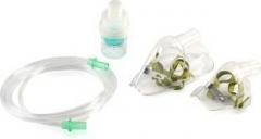 Elitemeds COMBO Pediatric + General ADULT Mask Kit with Air Tube, Medicine Chamber for Adult and child Nebulizer