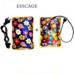 Esscage Combo of Hot Water Bag with Electric Heating Gel Pad Electric Hot Water Bag 1 L Hot Water Bag Electrical Hot Water Bag 2 L Hot Water Bag electric 1.5 L Hot Water Bag
