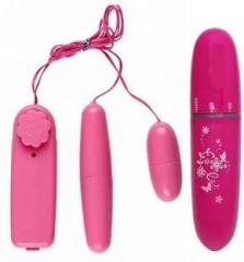 Fstyler Imported Double Egg with Mini Female Massager/ Vibrator Imported Double Egg Massager / Body Massager Female Massager Vibrator 3AA Battery Included Massager