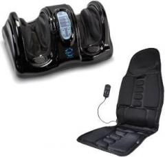 Ghk HC2 Portable Compact Foot Massager & Car Seat Massager Special Combo Massager