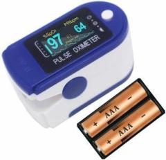 Giftmax Fingertip Pulse Oximeter Blood Oxygen Saturation and Pulse Rate Monitor Portable LED Display Battery Included Pulse Oximeter