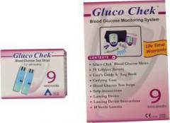 Gluco Chek Glucochkmeter+strip Glucometer