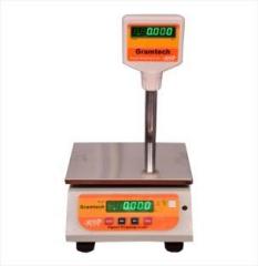 Gramtech Weighing Capacity 30kg x 2g Pole Weight Machine for Shop & other Purposes Weighing Scale