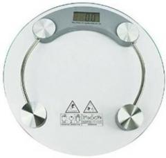 Granny Smith Personal Health Human Body Digital Weight Machine 8mm Round Transparent Glass Weighing Scale