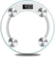 Greenrabbit Personal Health Human Body Weight Machine Round Glass digital Weighing Scale Weighing Scale