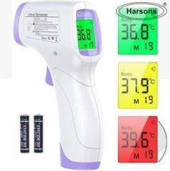 Harsons Infrared Thermometer | |with IR Sensor and Color Changing Display Thermometer | Thermal Scanner for Adults and Kids Fever Measurement Thermometer