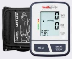 Healthgenie BPM02T Digital Upper Arm Blood Pressure Monitor Fully Automatic | Irregular Heartbeat Detector | Batteries Included | 2 Year Warranty Bp Monitor
