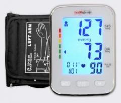 Healthgenie BPM 04 KBL Digital Upper Arm Blood Pressure Monitor Fully Automatic | Irregular Heartbeat Detector Batteries Included 2 Year Warranty Bp