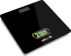 Ibell BS260M Body Weighing Machine, 180 KG, Tempered Glass, LCD Display, Auto Off Weighing Scale