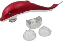 Indob Dolphin Shaped Infrared Massager Hammer Red + White