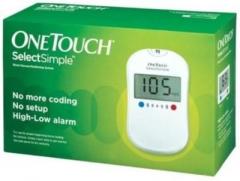 Johnson & Johnson One Touch Select Glucose Monitor with 25 Strips Glucometer