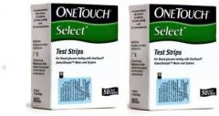 Johnson & Johnson One Touch Select Simple 100 Test Strips Glucometer