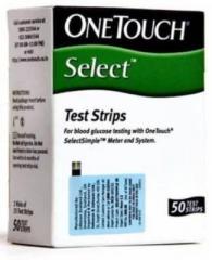 Johnson & Johnson One Touch Select Simple 50 Test Strips Expiry Glucometer