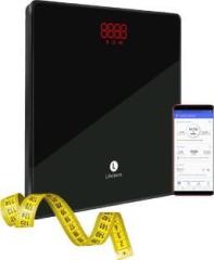 Lifetrons Thin Plus BMI Bluetooth Digital Body Weight Scale with Measuring Tape Weighing Scale