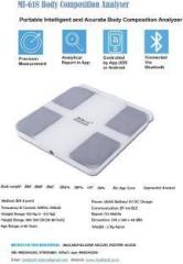 Meditech International Meditech Portable Body Composition Analyzer with Print report on Mobile Body Fat Analyzer