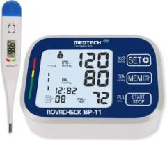 Medtech BP11BL Automatic Digital Blood Pressure Monitor backlight with TMP05 Thermometer BP11 BL Bp Monitor
