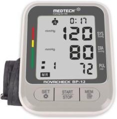 Medtech Portable Automatic Digital Blood Pressure BP 12 Blood Pressure Monitor with SMART MDD Technology Bp Monitor