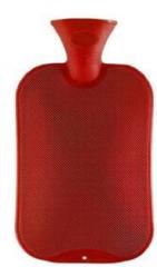 Mezire Premium Quality Classic Rubber Hot Water Bottle Non Electric Water Bag 1 L Hot Water Bag