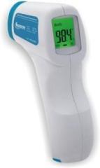 Microtek TG8818C Multi Function Non Contact Forehead Infrared Thermometer with IR Sensor and Color Changing Display Thermometer