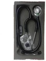 Msi Microtone Black Tube DUAL SIDED Chest Piece Stethoscope