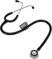 Msi Original Microtone Black Stethoscope with Grey and Burgundy tube with Ear Piece and Diaphragm Acoustic Stethoscope