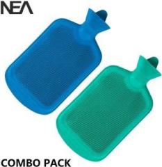 Nea Combo pack of 2L Non Electric Warm water Bag for Pain Relief Device, Multicolor Non Electrical 2 L Hot Water Bag
