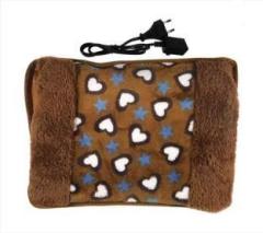 Nea Velvet Pocket Heating Gel Bag With Fur Electric 1 L Hot Water Bag Electrical 1 L Hot Water Bag