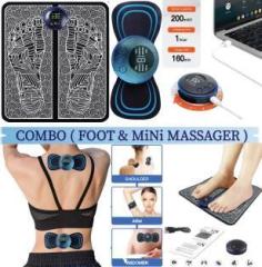 New Masager Foot Machine with Slimming Belt EMS Pad Care Blood Circulation
