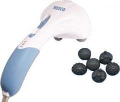 Nisco GMH 01 Electric Handheld Body Massager with 6 Heads Massager