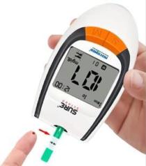 Niscomed Sure screen Glucometer for Simple & Accurate Blood Sugar testing with 75 Strips Glucometer
