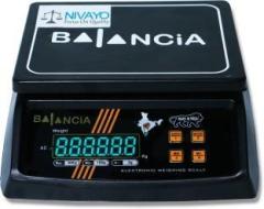 Nivayo Balancia 30kg Double Display High Quality Weight Machine For Kitchen/Shop With Power Adapter & 4V Re Chargeable Battery Weighing Scale Made in India Quality Assurance Weighing Scale RT 11 Weighing Scale Weighing Scale
