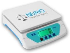Nivayo TS 500 Kitchen Household Weighing Scale TS 500 | 30 Kg Weight Capacity, Qualtiy Machines For Kitchen Use Weighing Scale, D 64, Weighing Scale Weighing Scale