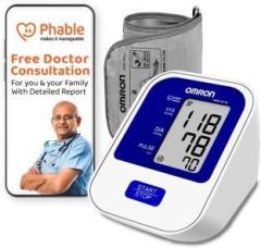Omron Combo pack of HEM 8712 AP + Free Phable Doctor Consultation Bp Monitor