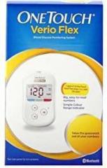 Onetouch Verio Flex Blood Glucose Monitor with Reveal mobile application Glucometer
