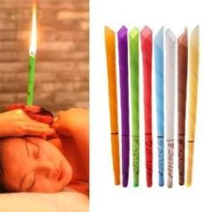 Pcs Powerest Pack of 2 Ear Candles With Ingredients for Ear Treatment Wax Removal Cleaner Coning Treatment Massager