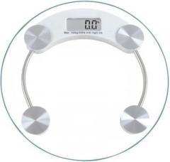 Phyzo Strong Transparent Round Weighing Scale
