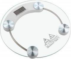 Powernri WS 300A DVZX 1596 Personal Weight Machine 6mm Round Glass Weighing Scale Weighing Scale