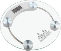 Powernri WS 300A DVZX 5596 Personal Weight Machine 6mm Round Glass Weighing Scale Weighing Scale